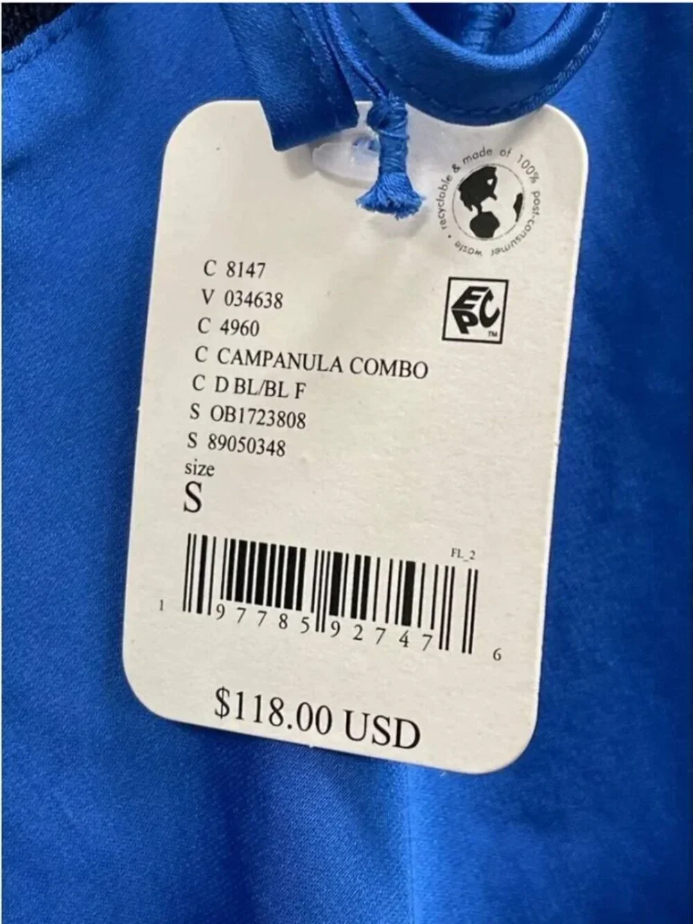 Countryside Maxi Slip - Campanula Combo - Size Small (NWT) - Picture 7 of 7